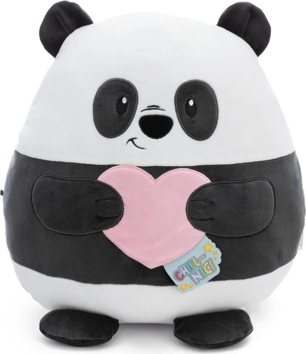 Produktbild NICI 61405 Kuscheltier Chill-NICI Panda mit Herz 30cm (30 cm)