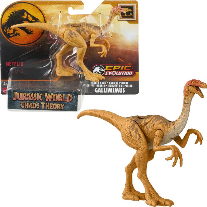 Actual product image Mattel Jurassic World Chaos Theory Gallimimus για 4+ ετών HTK56