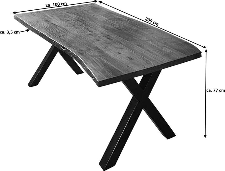 Actual product image SAM Xaver (200 x 100 x 77 cm)