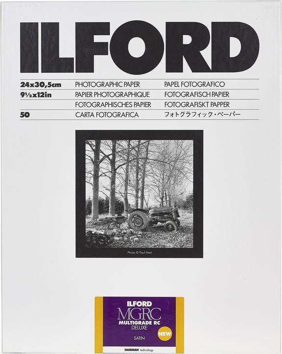 Produktbild Ilford mg Rc dl (190 g/m², 24 x 30 cm, 50 x)