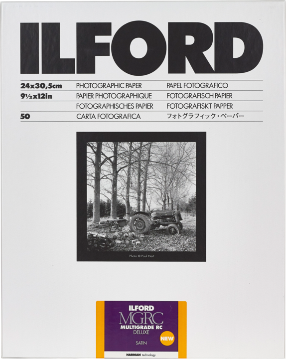 Produktbild Ilford mg Rc dl (190 g/m², 24 x 30 cm, 50 x)
