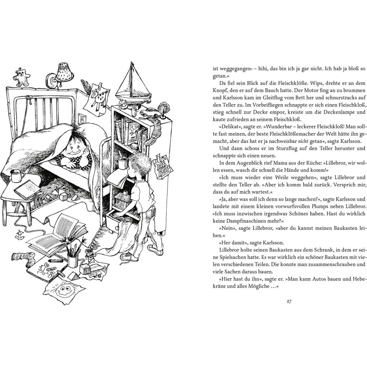 Thumbnail - Karlsson vom Dach. Grosse Ausgabe, Kinderbücher von Astrid Lindgren