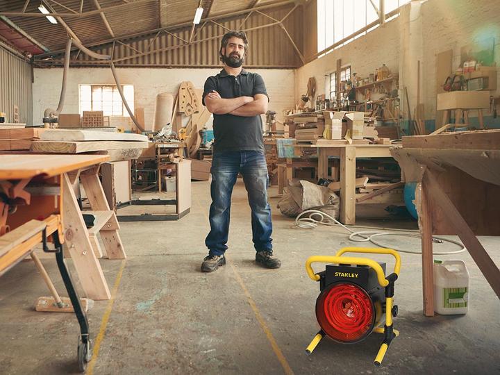 Productafbeelding Röhm Compacte Turbo Ventilator Verwarmer Elektrisch 5000 Watt (5000 W)