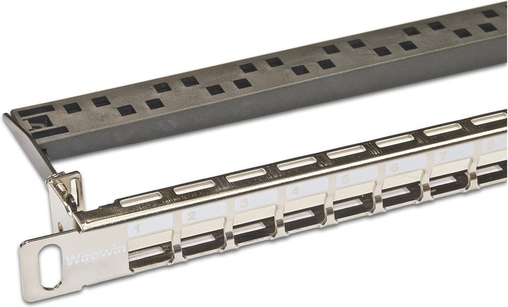 Produktbild Wirewin 24-Port 0.5 HE Patchpanel, geschirmt