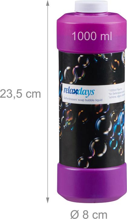 Produktbild Relaxdays Seifenblasenflüssigkeit