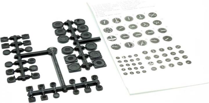 Extron Modellbau cockpit instruments 's' 6/9/14 mm