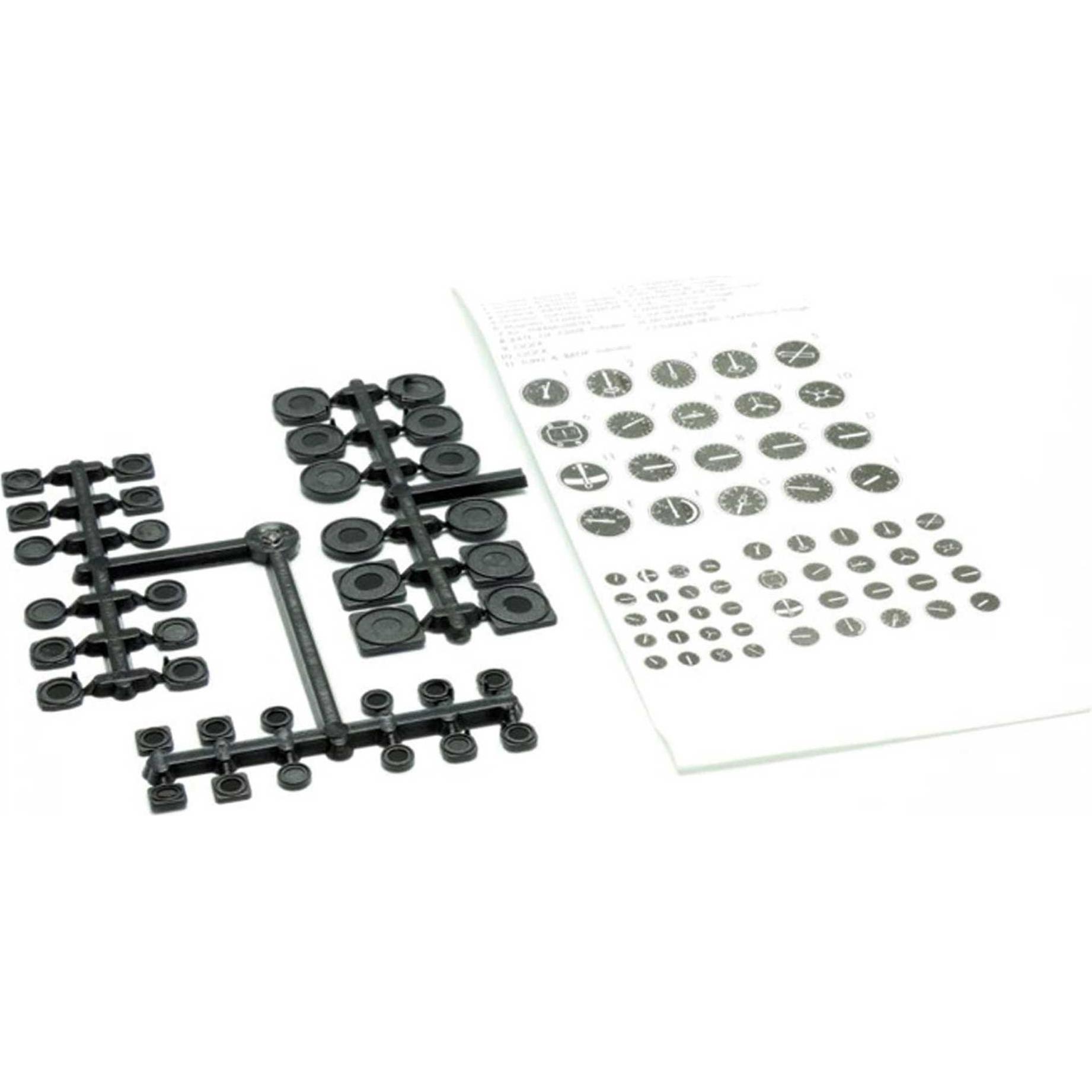 Extron Modellbau cockpit instrumente 's' 6/9/14 mm (X3357)
