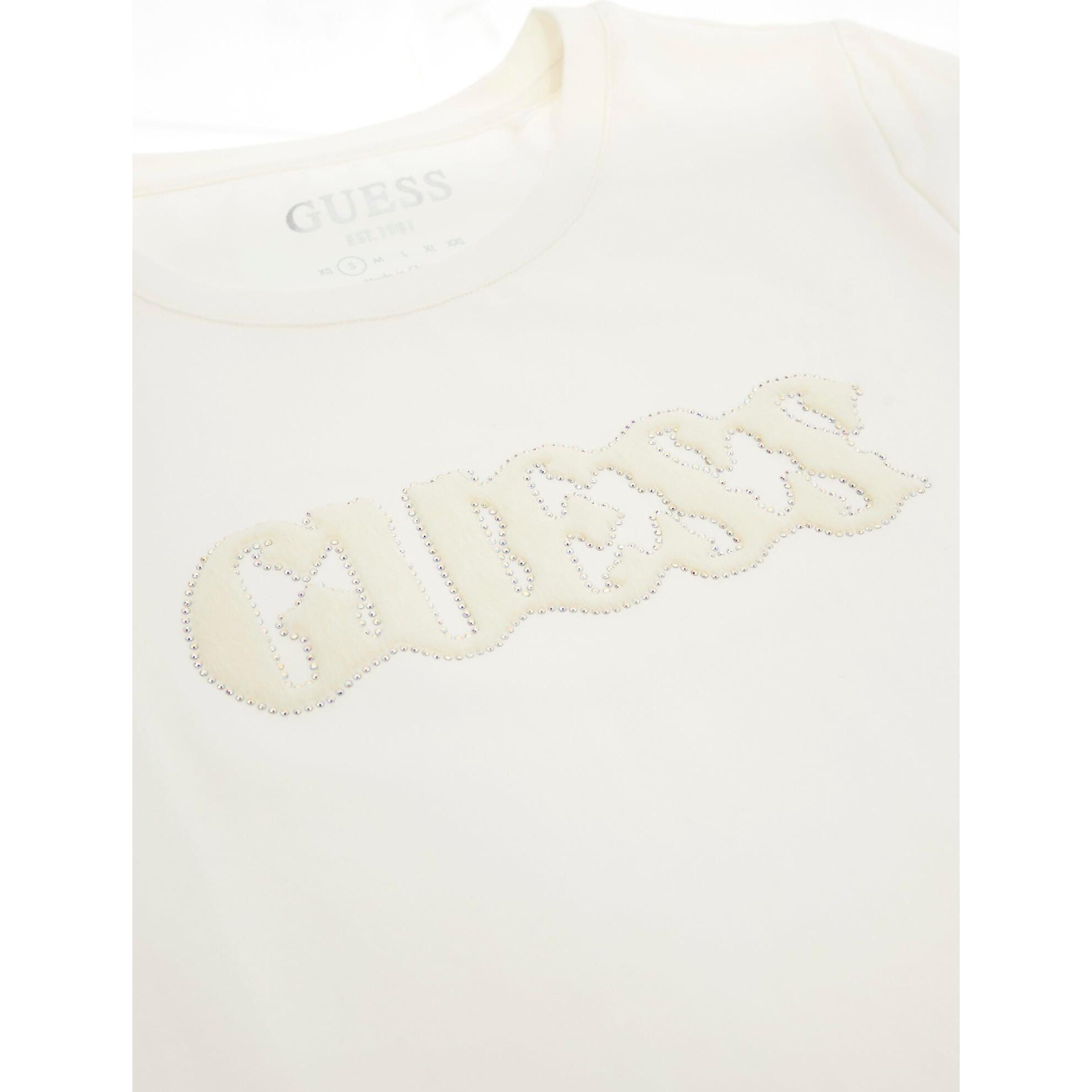 Thumbnail - Guess, Damen, Shirt, R5, Weiss, (S)