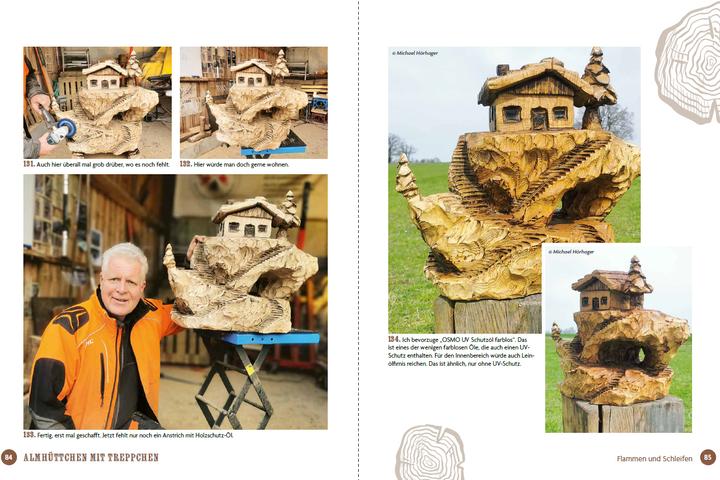 Actual product image Litzinger:Schnitzen mit der Kettensäge (German, Richard Litzinger, 2024)