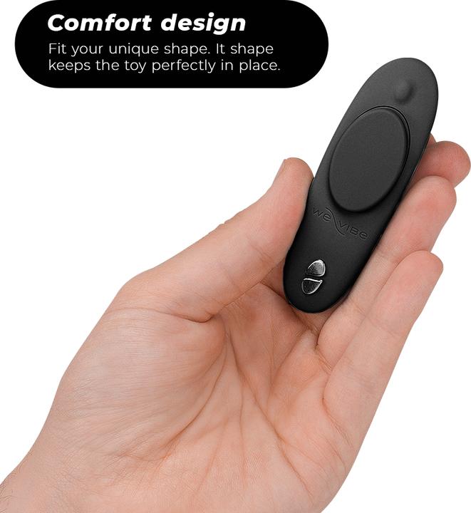 Actual product image We-Vibe Moxie+ Satin Black
