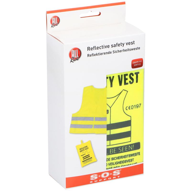 Thumbnail - All Ride, Warnweste + Warnshirt, Safety vest reflective OT