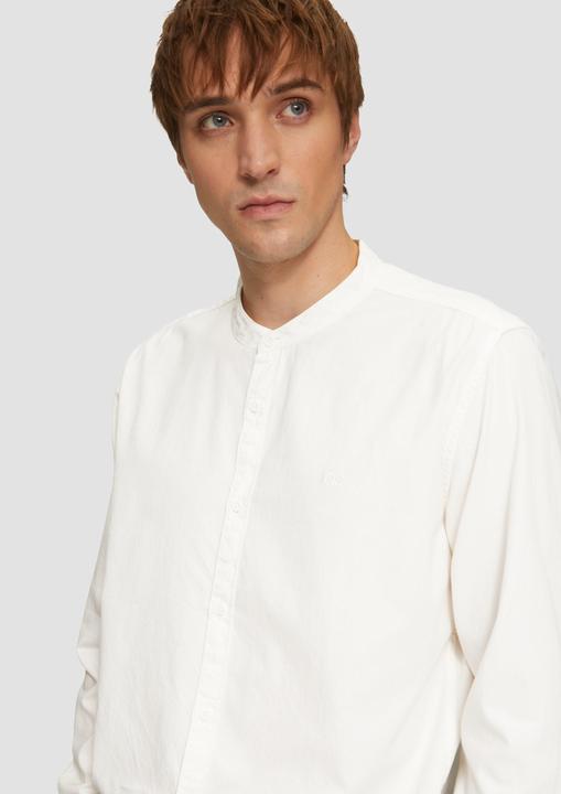 Immagine prodotto S.Oliver Hemd Regular Fit: Gewaschenes Hemd mit Stickerei (XXL)