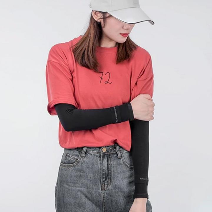 Produktbild Rockbros XT9002BK cycling sleeves - black (2 pcs.)