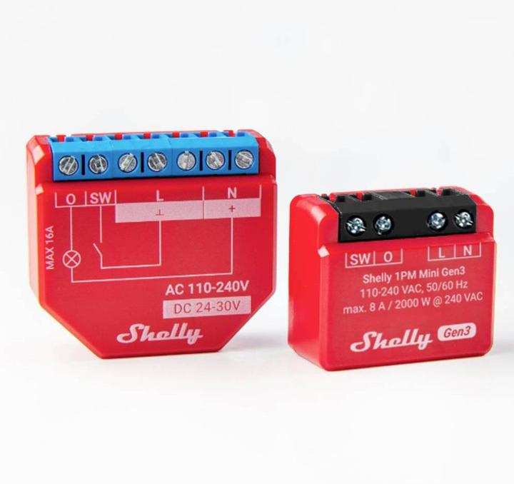 Produktbild Shelly 1PM Mini Gen3 (Schaltaktor)
