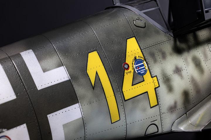 Actual product image Airfix Messerschmitt Bf109G-5/G-6