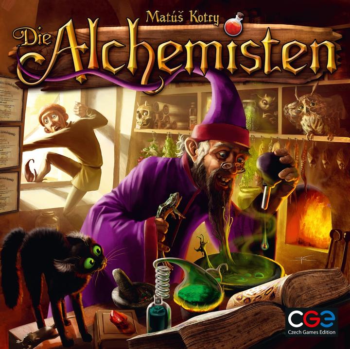 Produktbild Czech games edition CZ034 - Die Alchemisten, Brettspiel, 2-4 Spieler, ab 14 Jahren (DE-Ausgabe) (Deutsch)