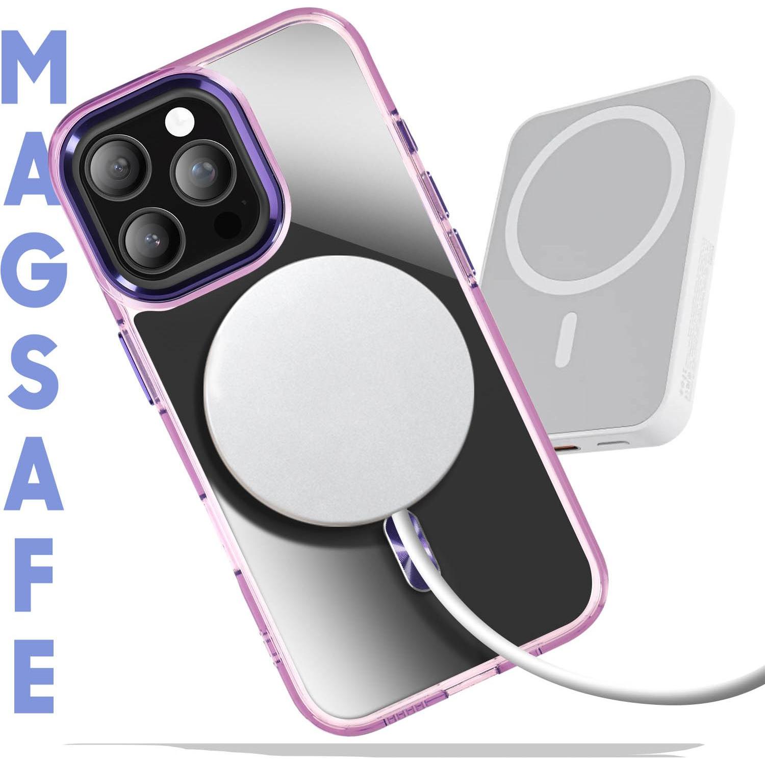 Thumbnail - Avizar Cristal Color Case (Apple iPhone 15 Pro), Smartphone Hülle, Violett