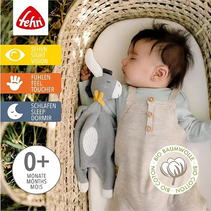 Image du produit Fehn Doudou âne NATUR