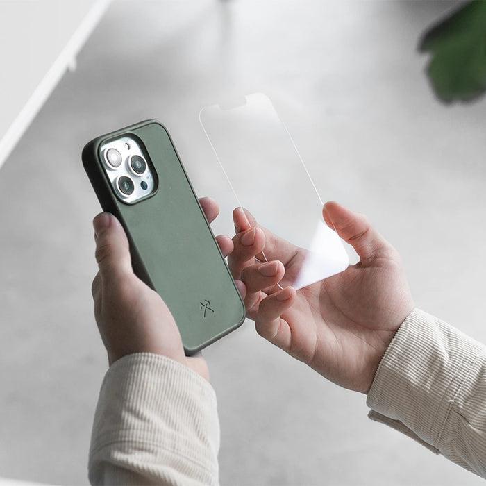 Actual product image Woodcessories Armoured Glass Display Protector for Apple iPhone 15 Plus, iPhone 15 Pro Max (1 pcs., Apple iPhone 15 Plus, Apple iPhone 15 Pro Max)