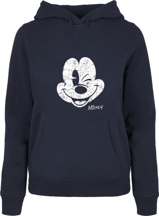 Immagine prodotto Absolute Cult Felpa con cappuccio da donna Mickey Mouse - Distressed Hoody - 112221 (S)