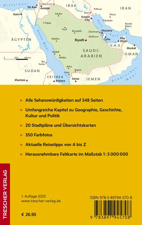 Image du produit Reiseführer Saudi-Arabien (Allemand, Henning T. Neuschäffer, 2025)