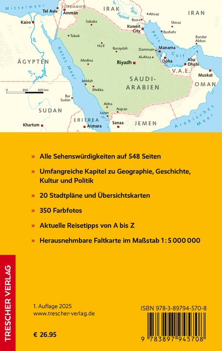 Produktbild Reiseführer Saudi-Arabien (Deutsch, HenningT, Neuschäffer, 2025)
