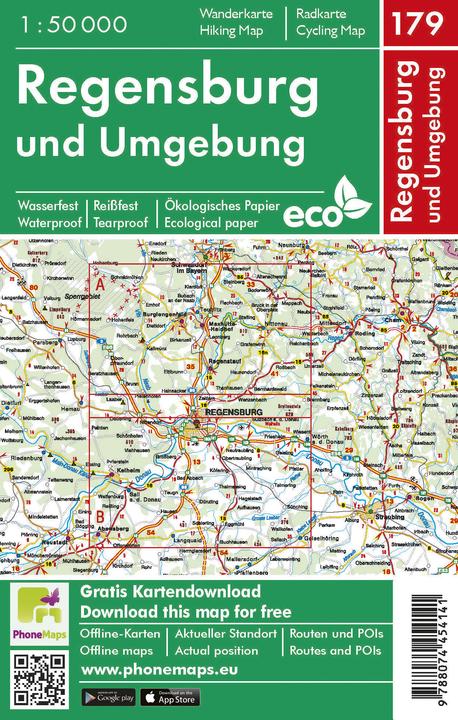 Immagine prodotto Regensburg e dintorni, itinerari escursionistici e ciclistici