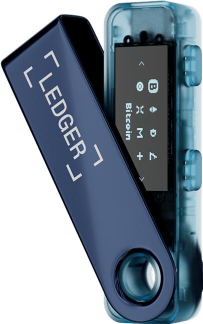 Actual product image Ledger Nano S Plus - Neptune Blue (Bitcoin, Bitcoin cash, Cardano, Dash, Dogecoin, Ether, Ethereum Classic, Litecoin, Monero, Others, Ripple, Stellar, TRON, Ubiq, Vertcoin, Zcash)