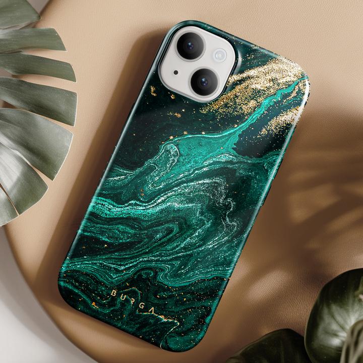 Image du produit Konjac Sponge Burga Emerald Pool Cover til iPhone 14 (Apple iPhone 14)