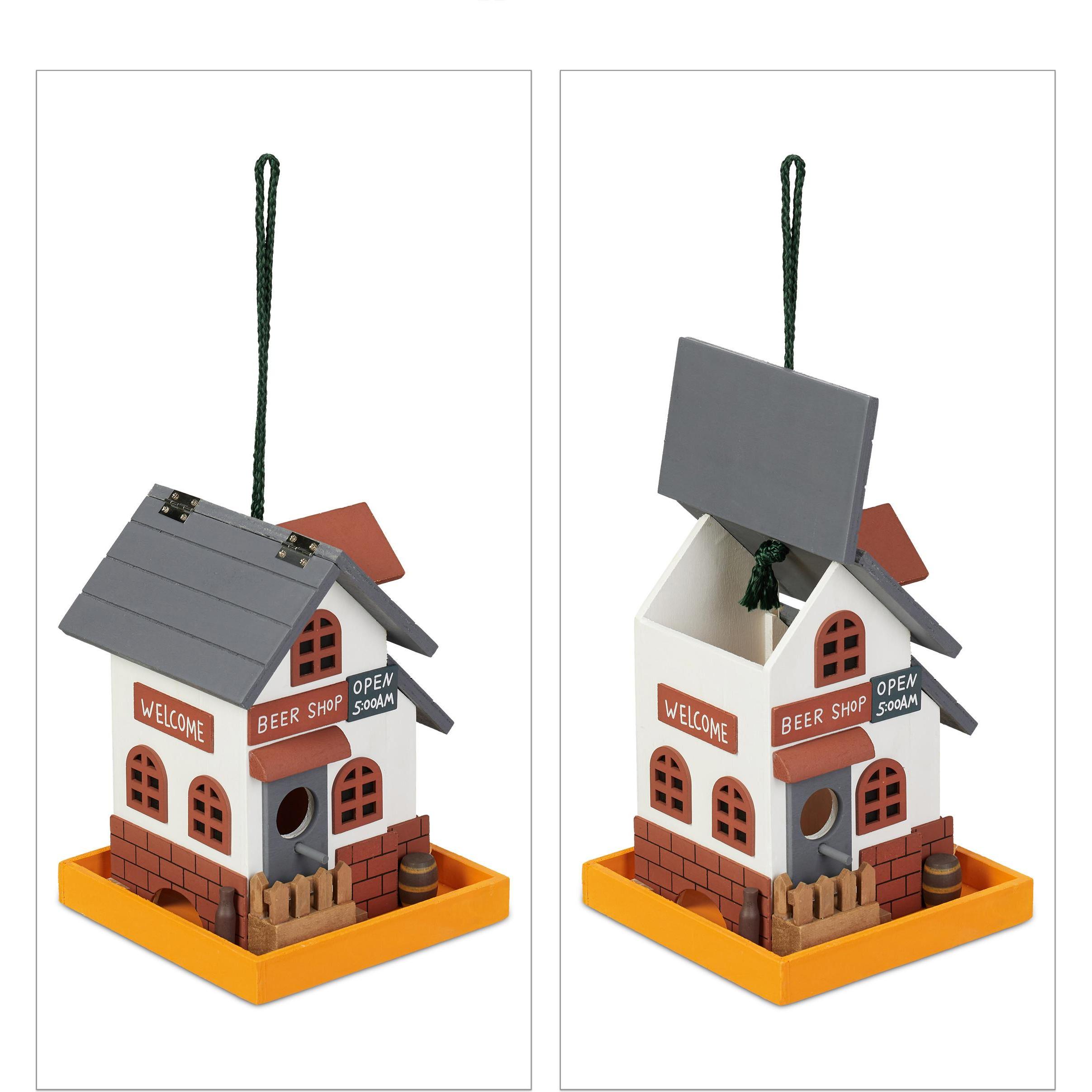 Thumbnail - Relaxdays Deko-Vogelhaus, Vogelhaus