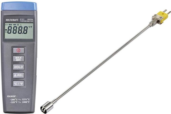 Actual product image Voltcraft Digital thermometer + surface probe
