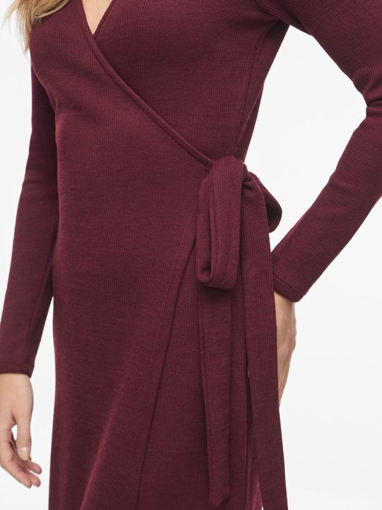 Produktbild Vila VIRAFFI Midi Kleid mit V-Ausschnitt (L)