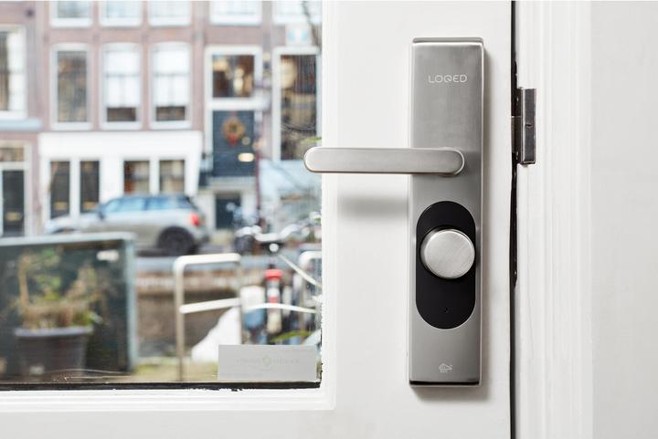 Actual product image Loqed Touch Intelligent Gate Lock