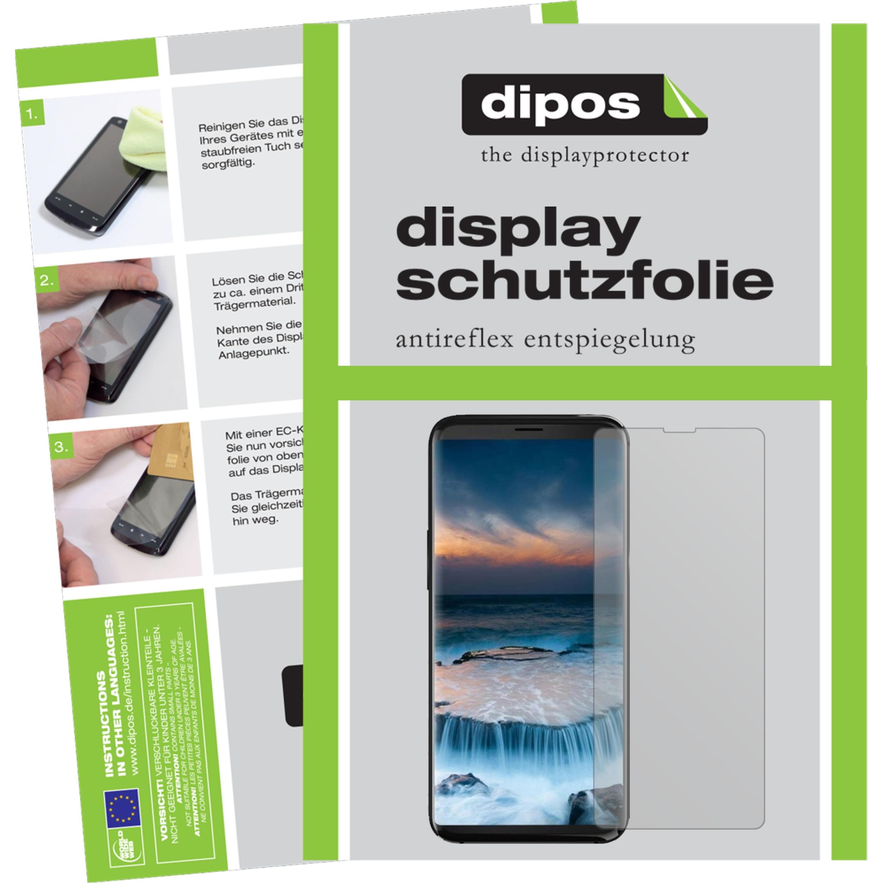 Dipos Displayschutzfolie Antireflex (5 Stück, Uhans i8 Pro), Smartphone Schutzfolie, Transparent