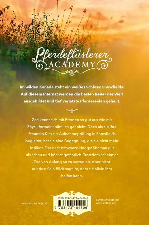 Produktbild Ravensburger Pferdeflüsterer-Academy, Band 1: Reise nach Snowfields (Deutsch, Gina Mayer, 2018)