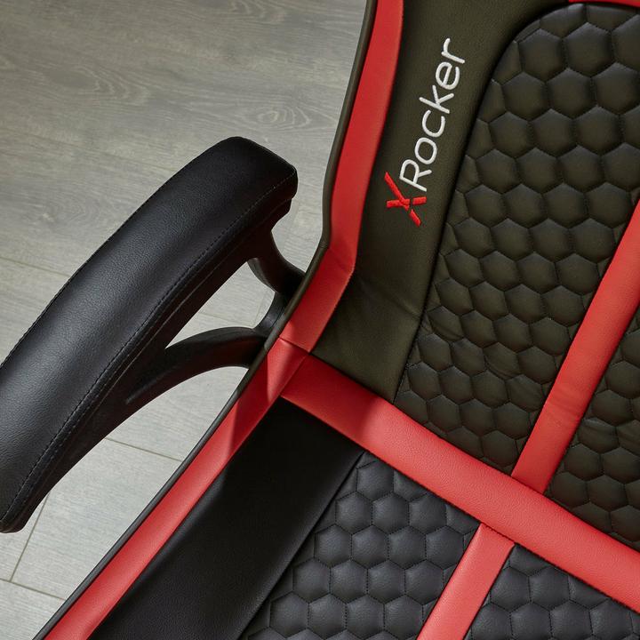 Productafbeelding X Rocker Beeldscherm Evora 2.1 audio sans-fil Noire/Rouge