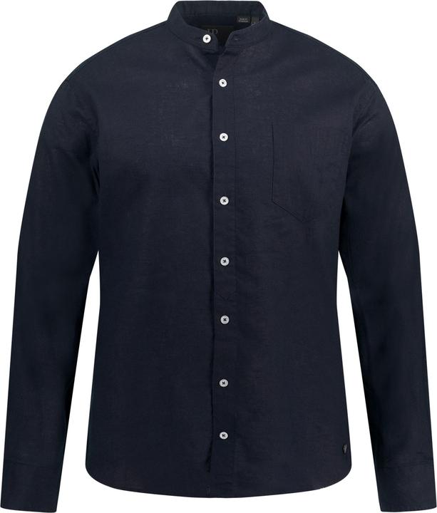 Produktbild JP1880 Hemd, Langarm, Leinenmix, Stehkragen, Modern Fit (L)