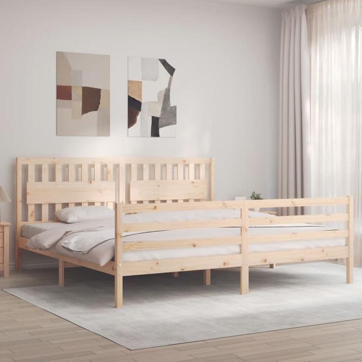 Actual product image vidaXL Bettrahmen (200 x 200 cm)