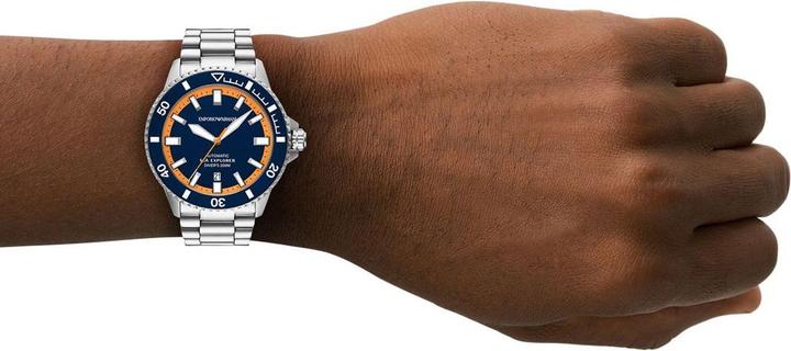 Actual product image Emporio Armani AR60090 Where Elegance Meets Modern Style (Diving watch, 42 mm)