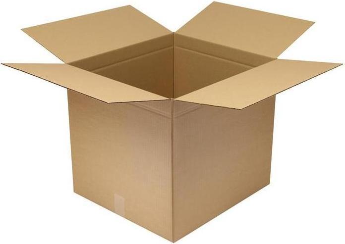Actual product image Transpak Folding carton 1-wall dimensions 550x500x500mm quality 1.30 C brown brown (25x)