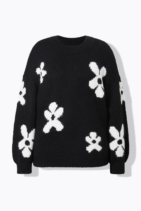 Produktbild Studio Untold Pullover, oversized, Fancystrick, Flowers (46, 48)