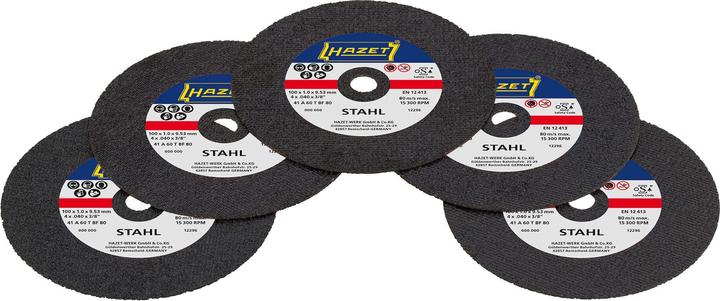 Image du produit HAZET Jeu de disques à tronçonner 9033P-08/5 ∙ Nombre d'outils : 5