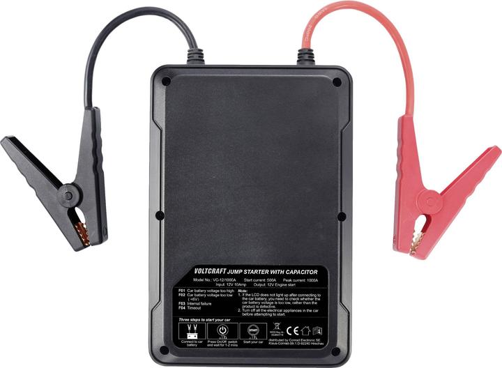 Actual product image Voltcraft Quick start system (1000 A)