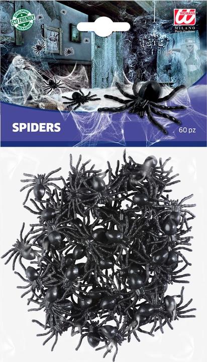 Actual product image Widmann Spider Set Mini (60 pcs.)