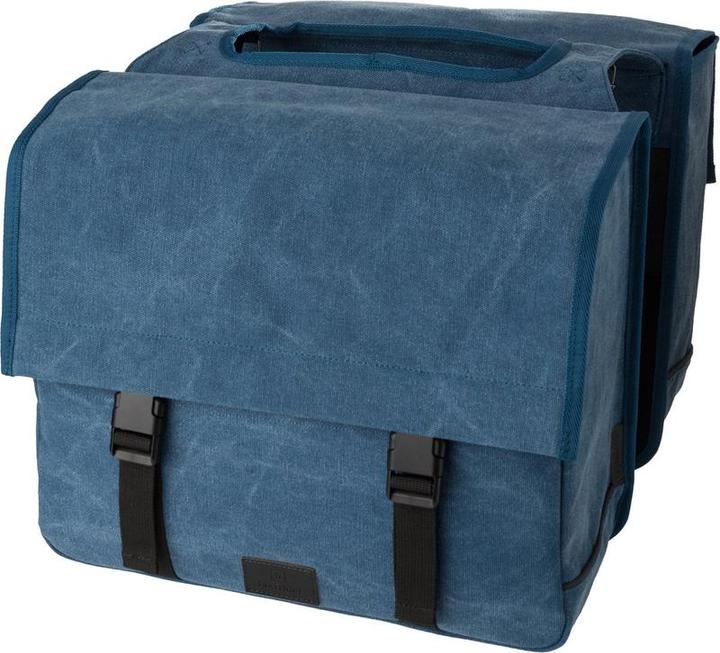 Produktbild Fastrider Celo Doppelfahrradbeutel Blau - 34L (34 l, Gepäckträgertasche)