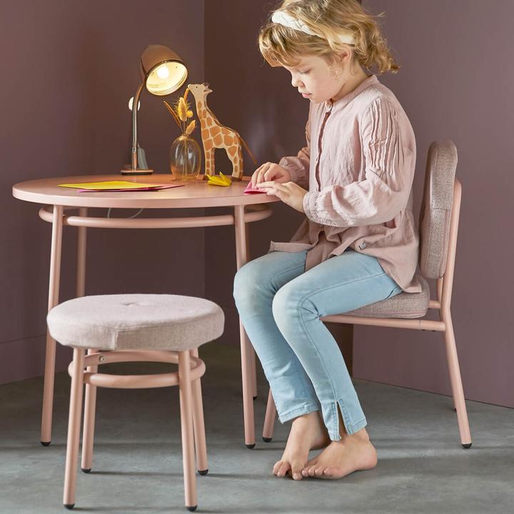 Image du produit Lifetime Kidsrooms Chill tabouret avec assise rembourrée Rose blush (Chaise haute)