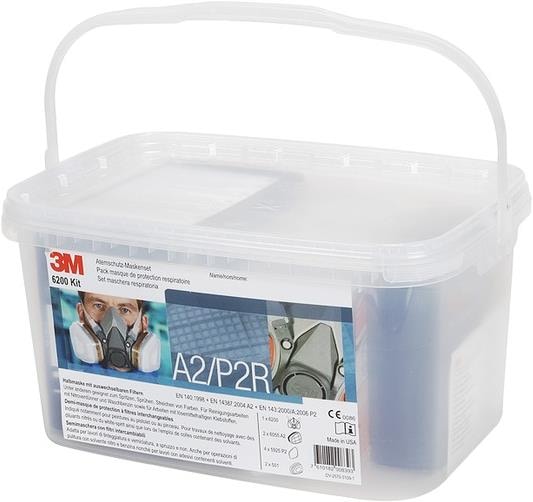 3M Schutzmaskenset 6200 Kit/A2/P2 (A2P2, 1 x)
