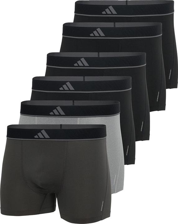 adidas 6er Pack Active Micro Flex Eco Retro Short / Pant (L, 6er Pack)