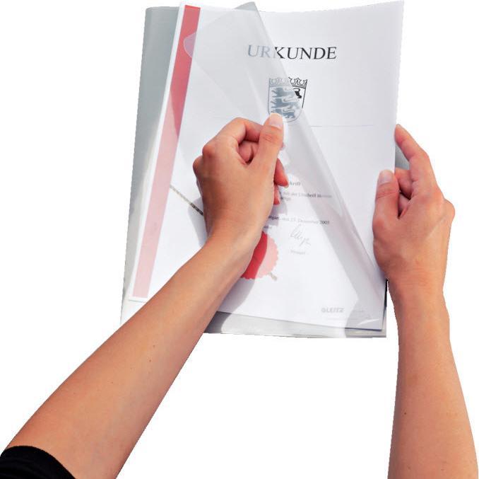 Image du produit Leitz Pochette transparente DIN A4 polypropylène 0.15 mm (A4, 100x)