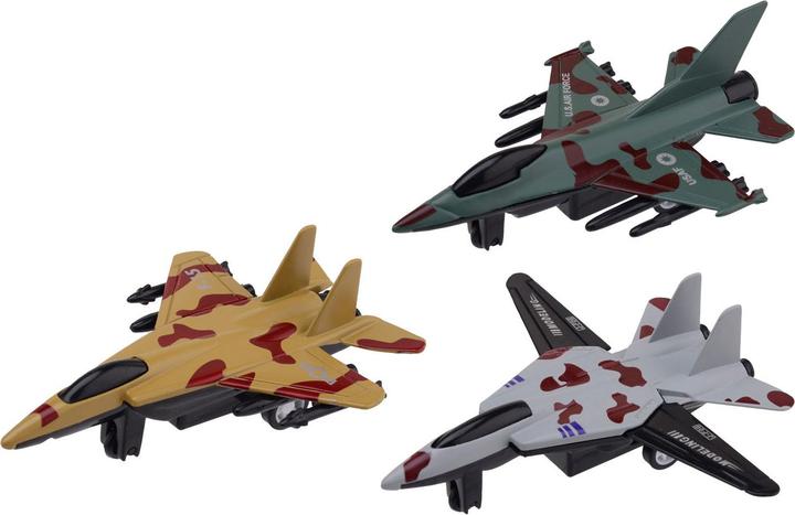 Johntoy Vliegtuig Straaljager 4 Assorti